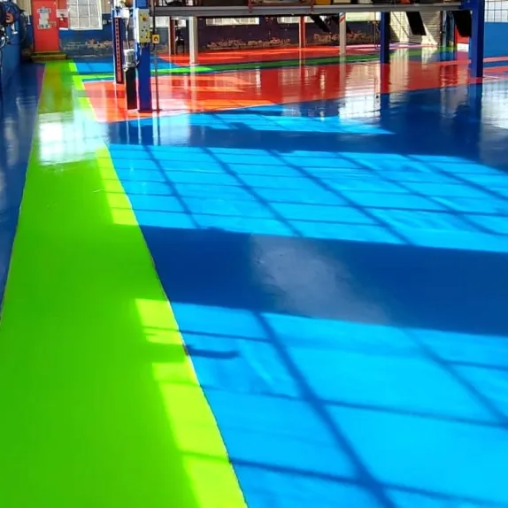 Floor painting in images 4