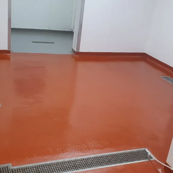 Resin kitchen flooring in images 3