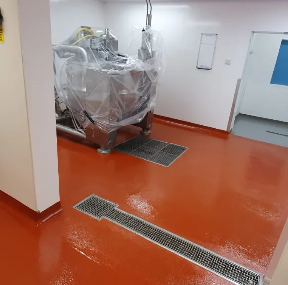 Resin kitchen flooring in images 5