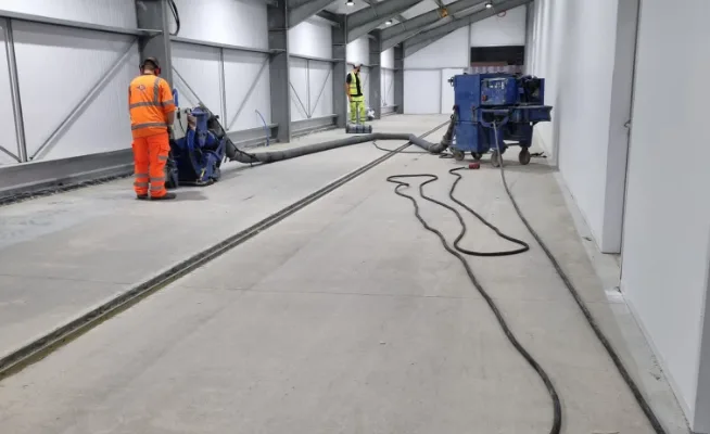 Surface preparation, Resin flooring work