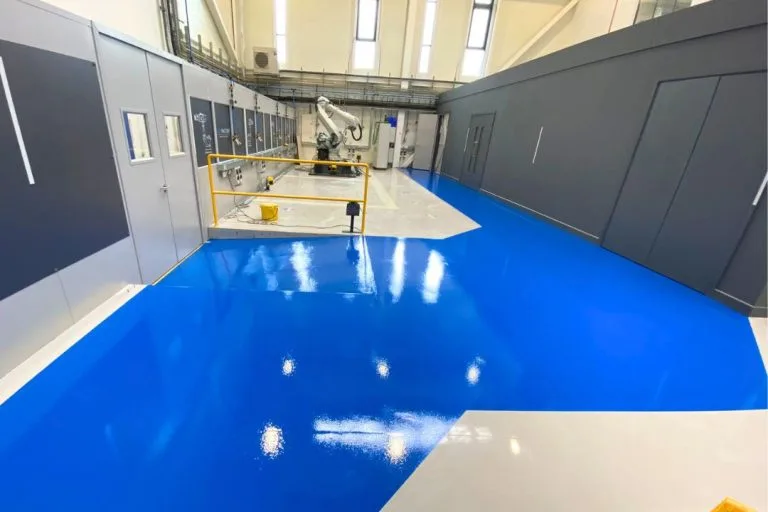 High-Impact Resistant Resin Flooring