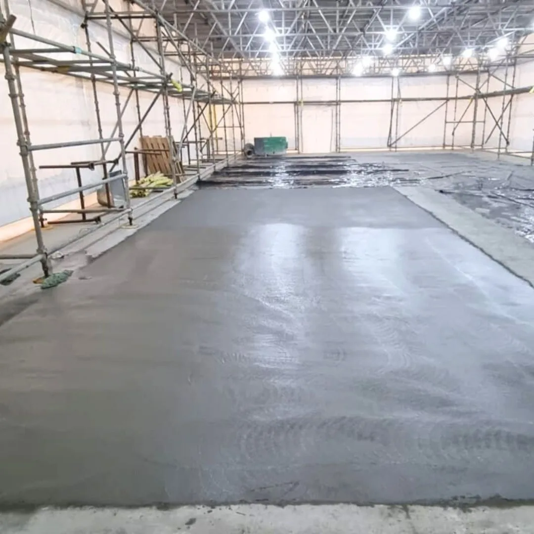 Epoxy Mortar - Poared & Sanding Floor 1