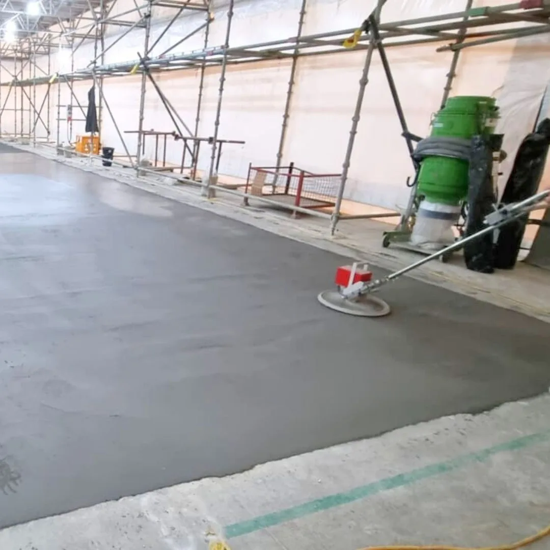 Epoxy Mortar - Poared & Sanding Floor 2
