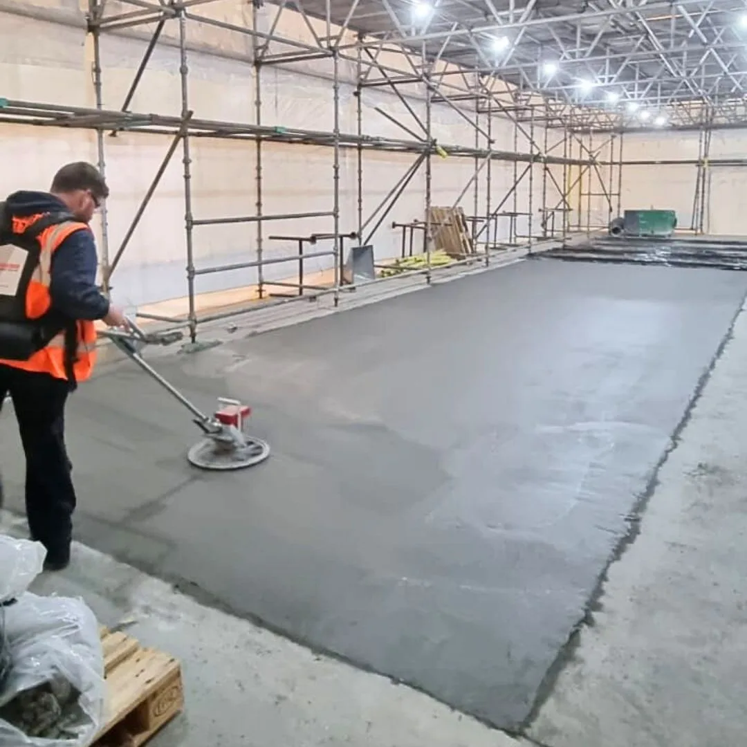 Epoxy Mortar - Poared & Sanding Floor 4