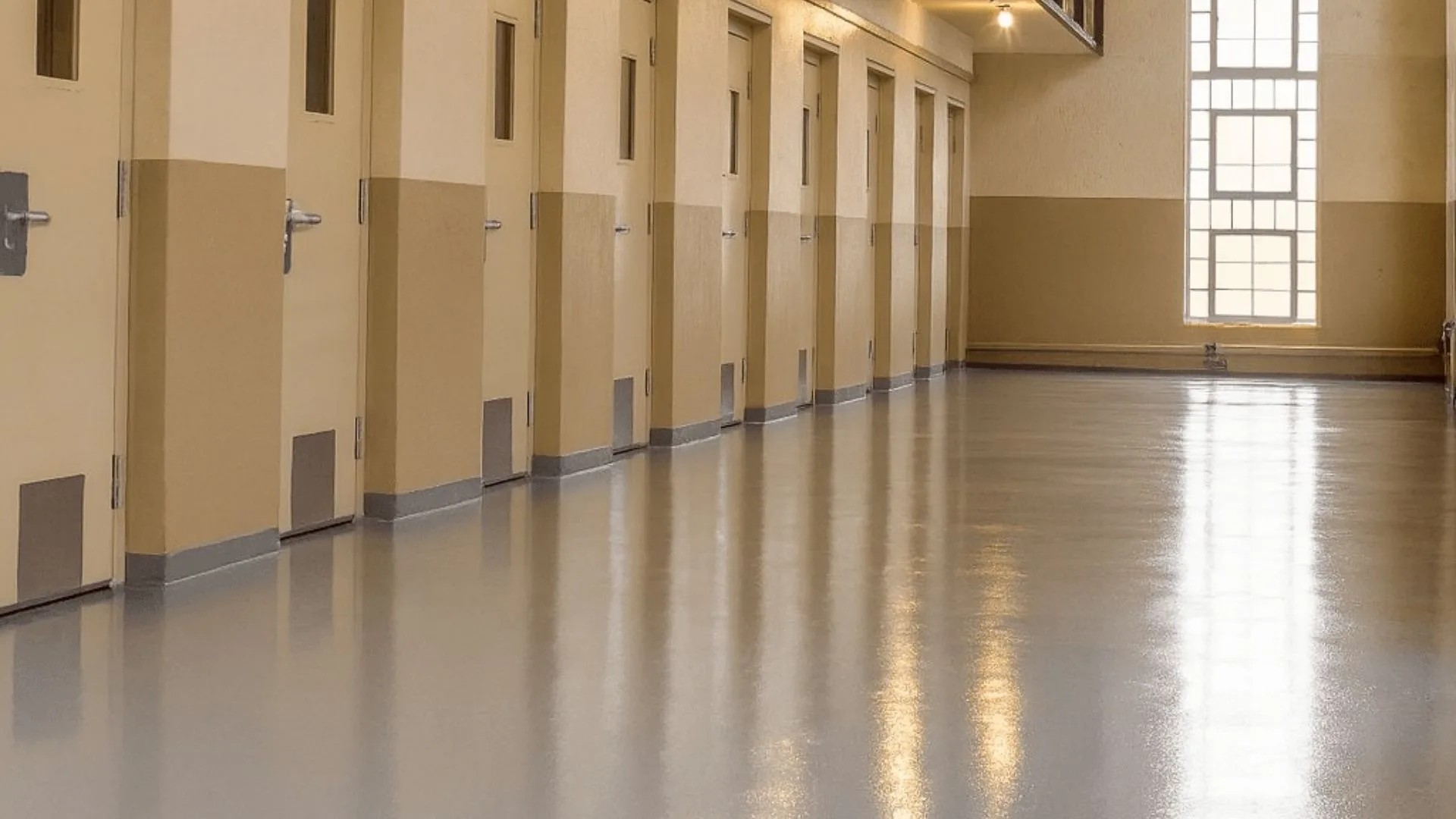 Prisons & Police Stations - Creme Flooring
