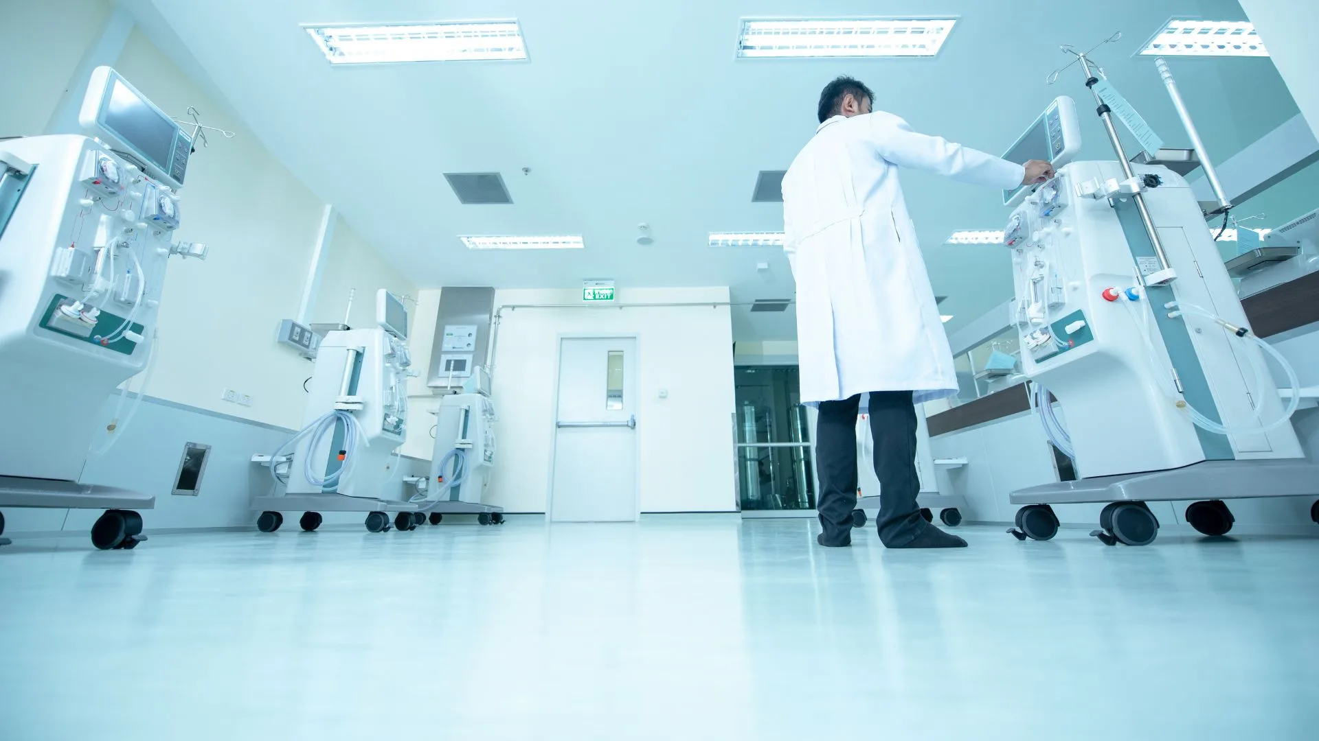 Resin Flooring for Hospitals and Care Homes 
