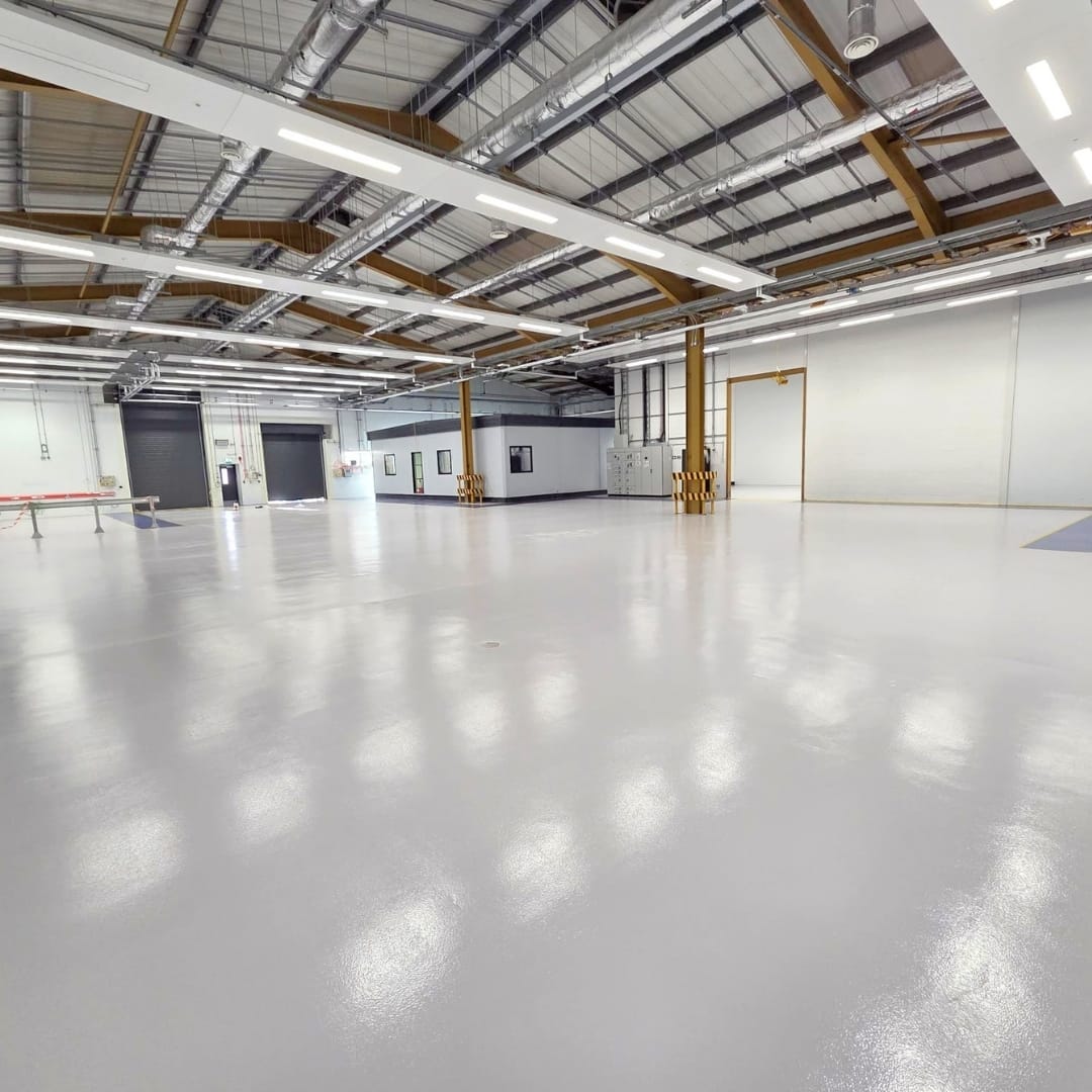 Pharmaceutical Warehouse Resin Flooring - Cover